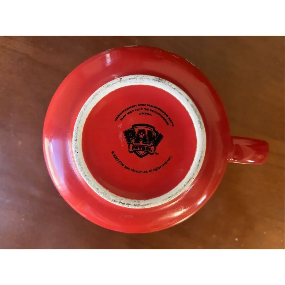 Paw Patrol Red Ceramic Mug Kids Cup 2018 Spin Master